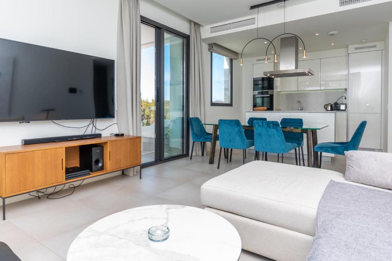 Ferienwohnung 2Br Luxury - Santa Barbara Heights, Good Wifi & Ac La Cala De Mijas Exterior foto
